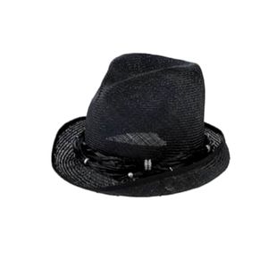 BORSALINO  STRAW HAT 7 1/8"